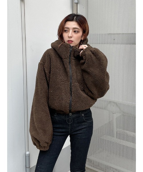 ENVYM 渋谷109 大人気 定番商品 ボアジャケット アウター