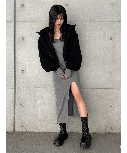 ENVYM 渋谷109 大人気 定番商品 ボアジャケット アウター