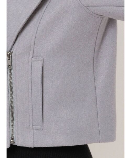 RESEXXY（リゼクシー）の「ポイントファージャケット（その他アウター・レディース・ベージュ/ブラック/ブルー・FREE）」の18枚目の写真