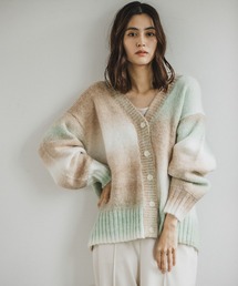 LEPSIM | 3ゲージグラデーションニットカーデ　175288(カーディガン/ボレロ)