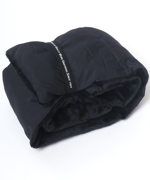 UNIVERSAL OVERALL（ユニバーサルオーバーオール）の「UNIVERSAL OVERALL/ユニバーサルオーバーオール ナイロンタフタ 中綿 差し込みマフラー/ネックウォーマー/ダウンマフラー（マフラー・メンズ・ブラック/ダークグリーン/ベージュ/ダークブラウン・FREE）」の14枚目の写真