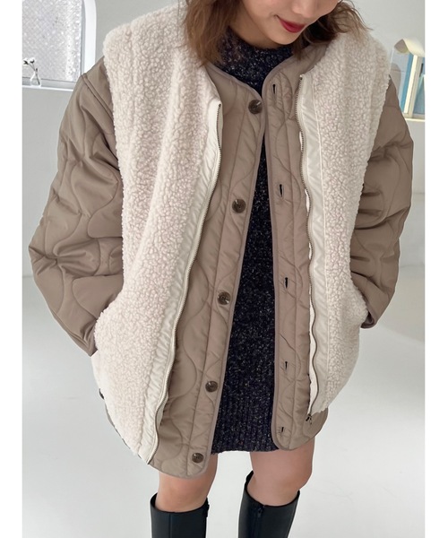 jumelle（ジュメロ）の「frill light jacket（ノーカラー