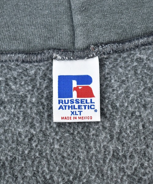 VINTAGE(ヴィンテージ)の「【ヴィンテージ古着】90s RUSSELL ATHLETIC/ラッセル アスレチック 無地 フルジップパーカー USA製(パーカー・メンズ・グレー・X-LARGE)」の7枚目の写真