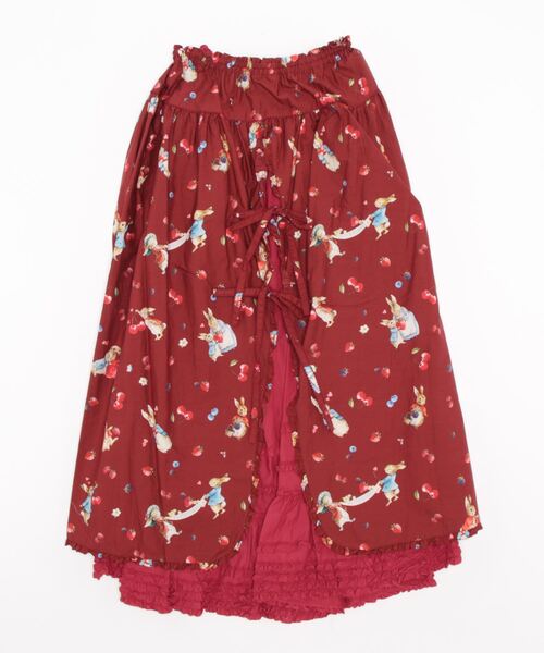 【新品】♥️ピンクハウス♥️ピーターラビット♥️スカート♥️ペチ付き２枚セット PINK HOUSE（ピンクハウス）の「PETER RABBIT(TM)SKIRT