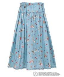 極美品 希少 ピンクハウス ピーターラビット ロングスカート 水色 PINK HOUSE（ピンクハウス）の「PETER RABBIT(TM)SKIRT