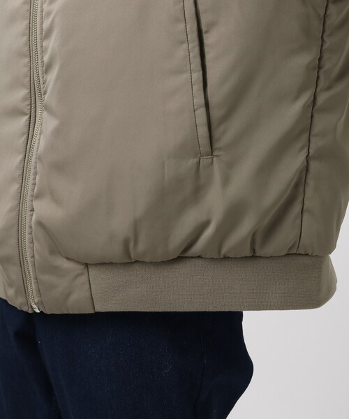 tk.TAKEO KIKUCHI（ティーケータケオキクチ）の「◆ギャザービッグMA-1（ミリタリージャケット・メンズ・ブラック/ベージュ・88/66）」の15枚目の写真