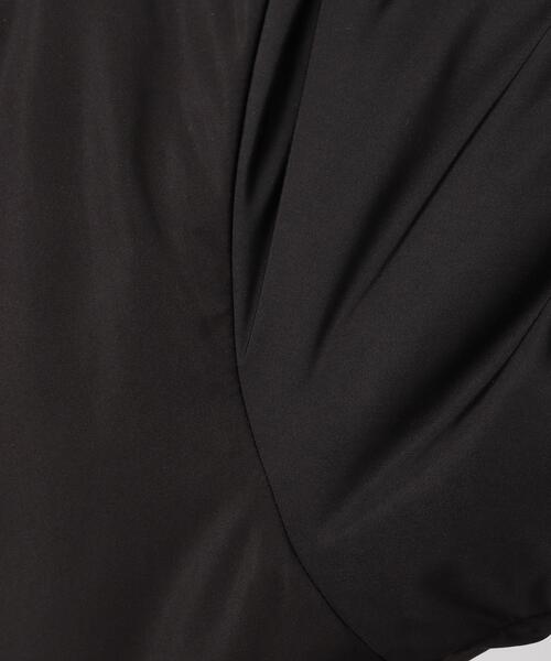 tk.TAKEO KIKUCHI（ティーケータケオキクチ）の「◆ギャザービッグMA-1（ミリタリージャケット・メンズ・ブラック/ベージュ・88/66）」の8枚目の写真