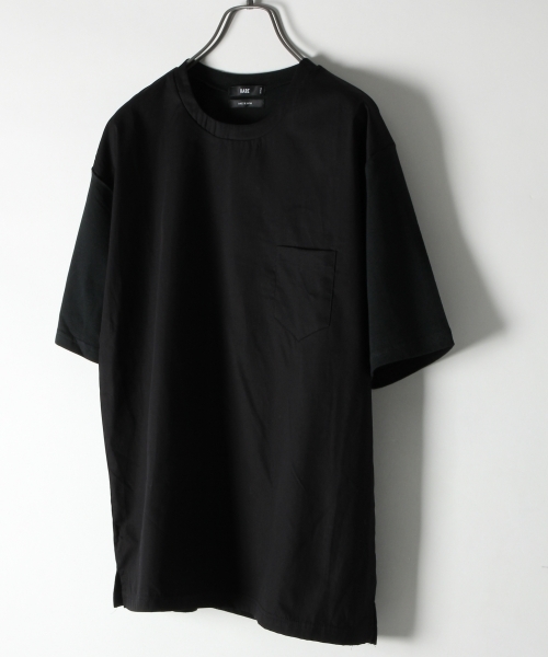 HARE(ハレ)の「フハクキリカエカットソー(HARE)(Tシャツ/カットソー・メンズ・オフホワイト/グレー/ネイビー/ホワイト/ブラック・MEDIUM/SMALL)」の3枚目の写真