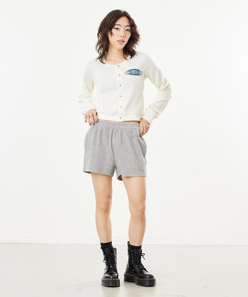 X-girl（エックスガール）の「EASY SHORT PANTS（その他パンツ・レディース・アッシュ/ブラック/ホワイト・S/M）」の17枚目の写真