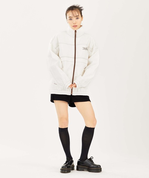 X-girl（エックスガール）の「EASY SHORT PANTS（その他パンツ・レディース・アッシュ/ブラック/ホワイト・S/M）」の21枚目の写真