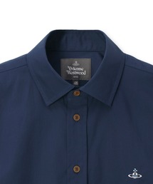 Vivienne Westwood ワンポイントORB 半袖シャツ ワンポイントORB ポロシャツ(ブルー)（メンズ）（2612352004