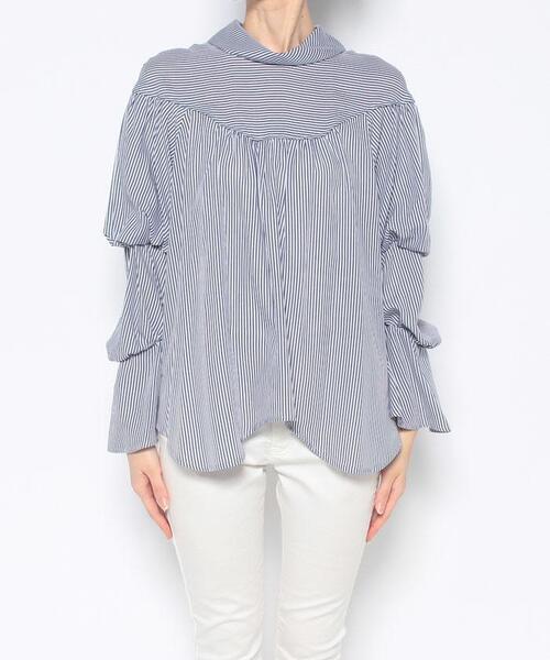 LANVIN en Bleu（ランバンオンブルー）の「ドレープスリーブ