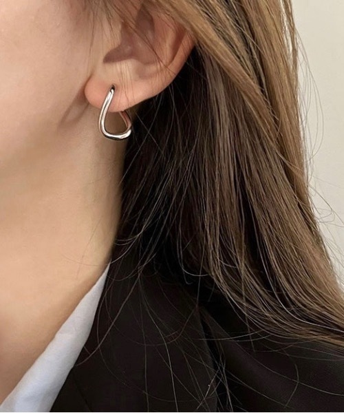 Burner(バーナー)の「【OKUOKU 0909】 ニュアンスメタルピアス oku-pierce-670512312280-349 I(ピアス(両耳用)・レディース・A/B・FREE)」の1枚目の写真