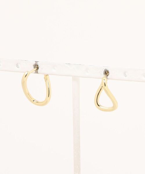 Burner(バーナー)の「【OKUOKU 0909】 ニュアンスメタルピアス oku-pierce-670512312280-349 I(ピアス(両耳用)・レディース・A/B・FREE)」の5枚目の写真