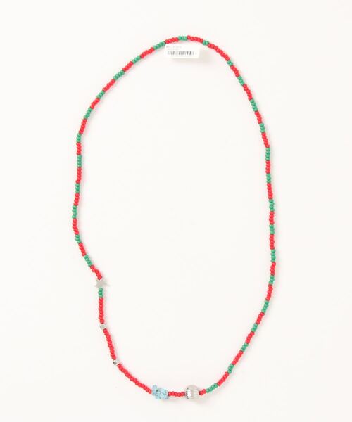 チャイハネ（チャイハネ）の「【チャイハネ】ビリーズMEN'Sネックレス（ネックレス・メンズ・ブルー/ターコイズブルー/マルチ/ホワイト系その他/レッド/ブラックミックス・FREE）」の6枚目の写真