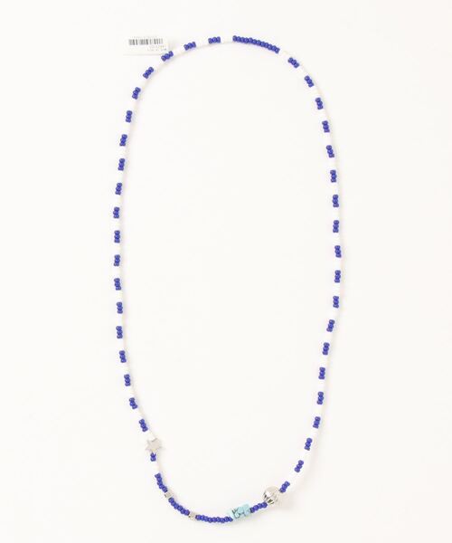 チャイハネ（チャイハネ）の「【チャイハネ】ビリーズMEN'Sネックレス（ネックレス・メンズ・ブルー/ターコイズブルー/マルチ/ホワイト系その他/レッド/ブラックミックス・FREE）」の5枚目の写真