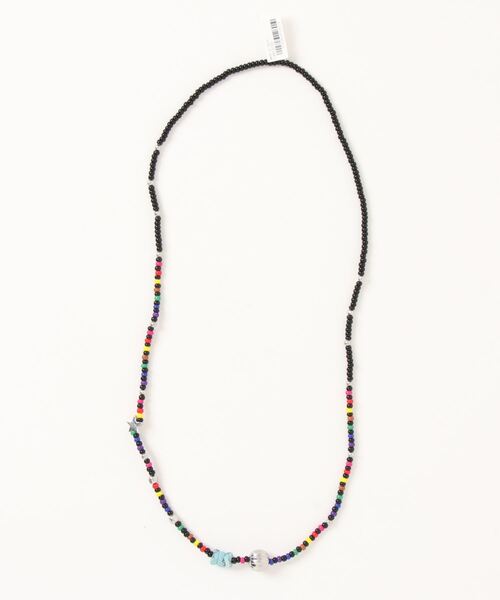 チャイハネ（チャイハネ）の「【チャイハネ】ビリーズMEN'Sネックレス（ネックレス・メンズ・ブルー/ターコイズブルー/マルチ/ホワイト系その他/レッド/ブラックミックス・FREE）」の3枚目の写真