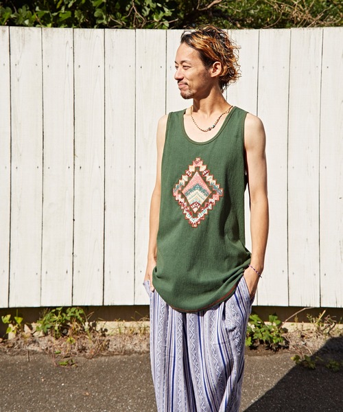 チャイハネ（チャイハネ）の「【チャイハネ】ビリーズMEN'Sネックレス（ネックレス・メンズ・ブルー/ターコイズブルー/マルチ/ホワイト系その他/レッド/ブラックミックス・FREE）」の14枚目の写真