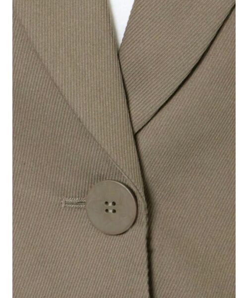 EMODA（エモダ）の「ショートケルシージャケット（テーラードジャケット・レディース・ベージュ/ブラック/グレー・FREE）」の16枚目の写真