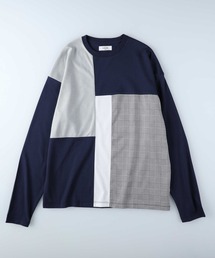 【PLUS ONE】ブロッキング切り替えロンＴ