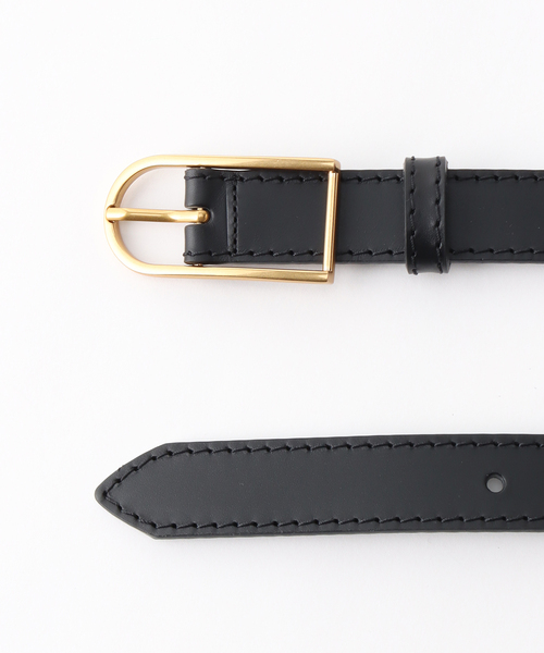 MAISON BOINET/メゾンボワネ】レザーベルト 25mm
