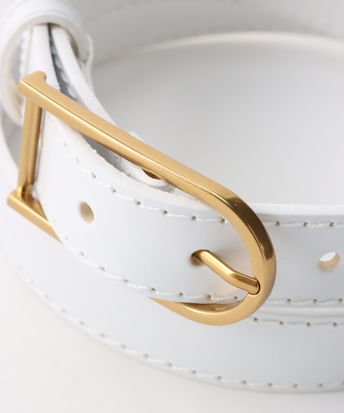 MAISON BOINET/メゾンボワネ】レザーベルト 25mm