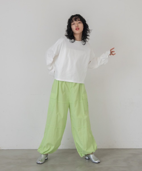 VACANCY（ヴァカンシー）の「マルチウェイコルセットTシャツ（Tシャツ/カットソー・レディース・ホワイト/ブラック/ブルー・FREE）」の16枚目の写真