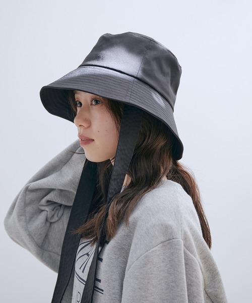 VIS(ビス)の「リボン付きツバ広バケットハット(ハット・レディース・ホワイト系その他/ブラック/その他・FREE)」の21枚目の写真