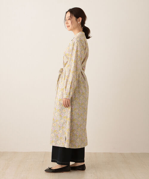 afternoon tea リバティプリントワンピース ワンピース Vネック