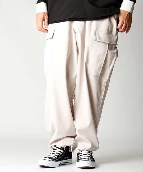 【セール】「INASTUDIOS SELECT」ツイル カーゴパンツ（カーゴパンツ）｜INASTUDIOS ZOO（イーナストゥディオスズー）