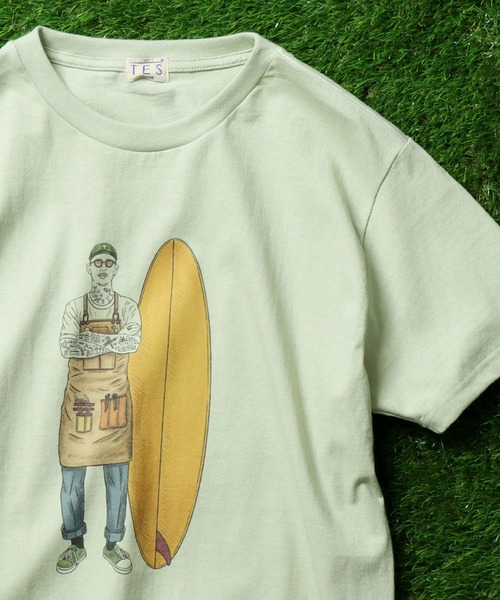 サンドレスムーン　Tシャツ TES MALIBU STAR T-SHIRT / Tシャツ（Tシャツ/カットソー）｜The