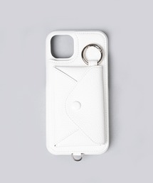 ensemble(皮革ブランド) | ensemble PORTEⅢ 鏡 コインケース&カードケース付きiPhoneケース (ベルト無し)(スマホケース/カバー)