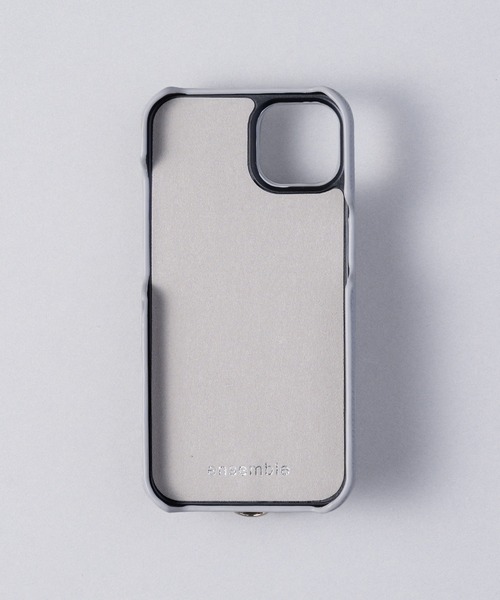 ensemble(皮革ブランド)（アンサンブル）の「ensemble PORTEⅢ 鏡 コインケース&カードケース付きiPhoneケース (ベルト無し)（スマホケース/カバー・レディース・ライトグレー/グレー/ブラック/カーキ/ベージュ/ブラウン/ホワイト・1/3/7/8/5/6/12/10/13）」の16枚目の写真