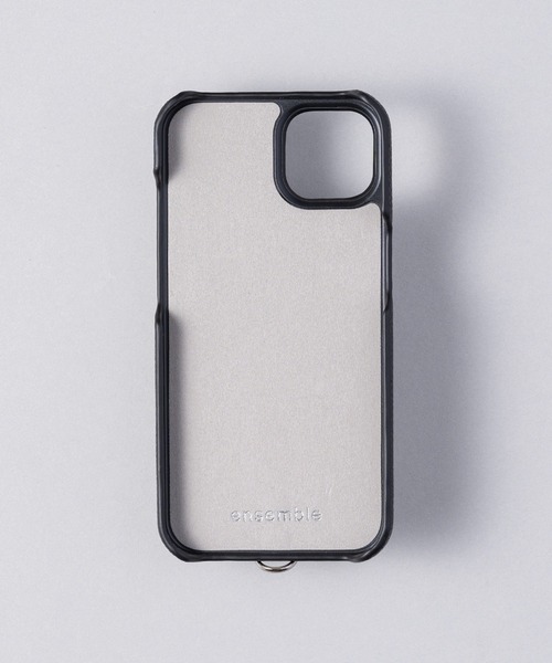 ensemble(皮革ブランド)（アンサンブル）の「ensemble PORTEⅢ 鏡 コインケース&カードケース付きiPhoneケース (ベルト無し)（スマホケース/カバー・レディース・ライトグレー/グレー/ブラック/カーキ/ベージュ/ブラウン/ホワイト・1/3/7/8/5/6/12/10/13）」の14枚目の写真