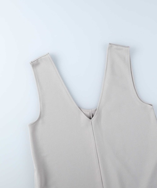 HONEYSUCKLE ROSE（ハニーサックルローズ）の「【HONEYSUCKLE ROSE】サロペットスカート（サロペット/オーバーオール・レディース・ブラック/グレー・L/M）」の13枚目の写真