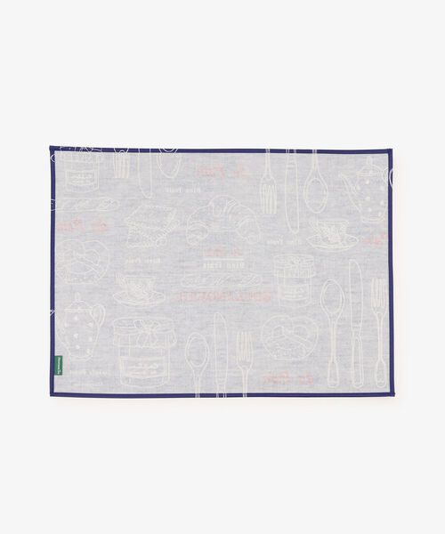 Afternoon Tea（アフタヌーンティー）の「ラミネートランチョンマット/イザベル・ボワノ（ランチョンマット/テーブルウェア・レディース・ネイビー/ホワイト・ONE SIZE）」の4枚目の写真