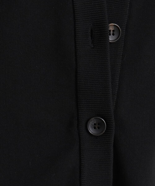 SHOO・LA・RUE(シューラルー)の「◆もちっと軽い!スポンディッシュVネックカーディガン(カーディガン/ボレロ・レディース・ピンク系/ナチュラル/ブラック/グリーン・00)」の6枚目の写真