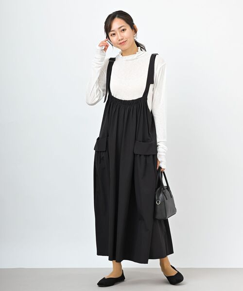 rps(アールピーエス)の「ハイネックユビヌキカットソー(Tシャツ/カットソー・レディース・ブラック/ブルー/グリーン/オフホワイト・フリー)」の5枚目の写真