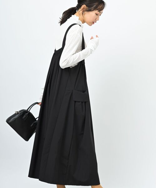 rps(アールピーエス)の「ハイネックユビヌキカットソー(Tシャツ/カットソー・レディース・ブラック/ブルー/グリーン/オフホワイト・フリー)」の8枚目の写真