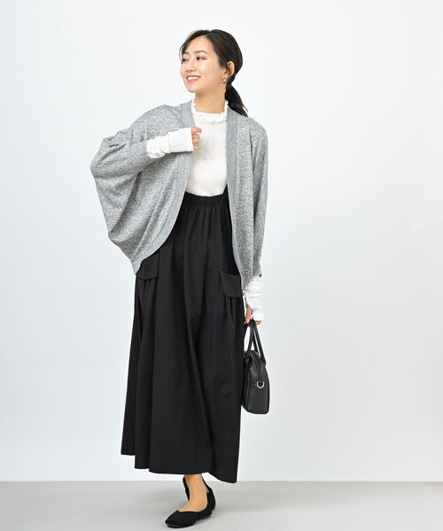 rps(アールピーエス)の「ハイネックユビヌキカットソー(Tシャツ/カットソー・レディース・ブラック/ブルー/グリーン/オフホワイト・フリー)」の13枚目の写真