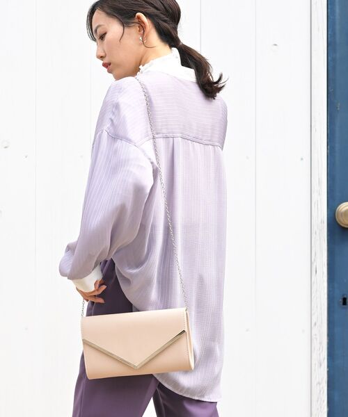 rps(アールピーエス)の「ハイネックユビヌキカットソー(Tシャツ/カットソー・レディース・ブラック/ブルー/グリーン/オフホワイト・フリー)」の16枚目の写真