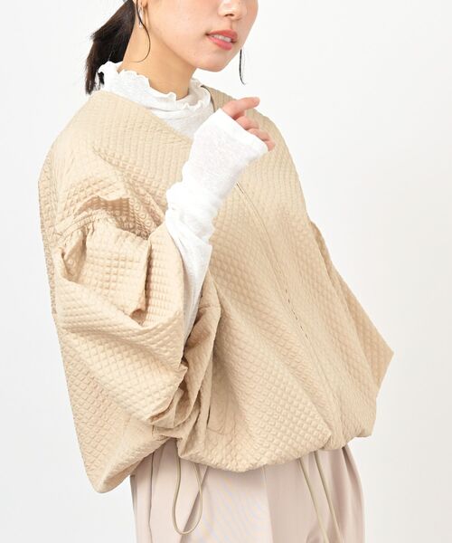 rps(アールピーエス)の「ハイネックユビヌキカットソー(Tシャツ/カットソー・レディース・ブラック/ブルー/グリーン/オフホワイト・フリー)」の19枚目の写真