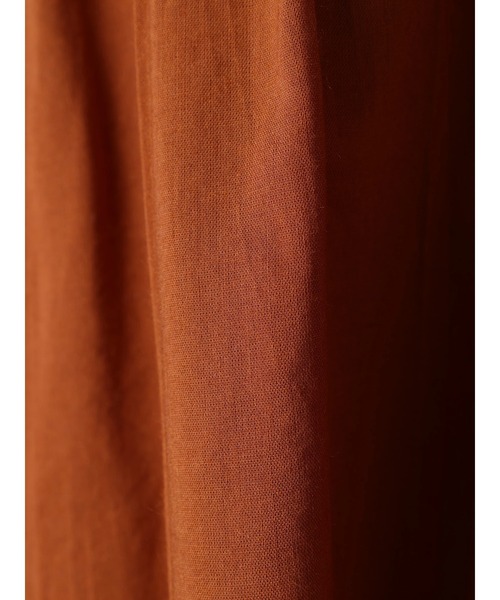 AMERICAN HOLIC（アメリカンホリック）の「バックリボンギャザーワンピース（ワンピース・レディース・ブラック/オレンジ・L/M）」の10枚目の写真