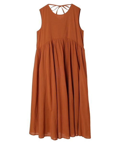 AMERICAN HOLIC（アメリカンホリック）の「バックリボンギャザーワンピース（ワンピース・レディース・ブラック/オレンジ・L/M）」の12枚目の写真