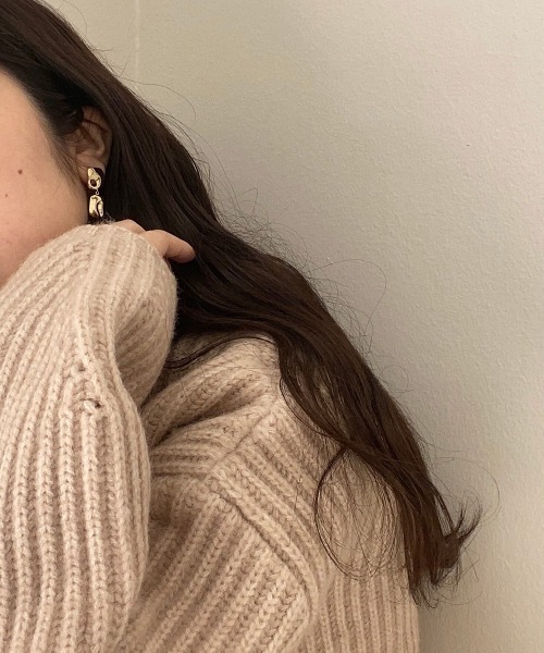 lawgy(ラウジー)の「double square pierce(ピアス(両耳用)・レディース・ゴールド/シルバー・FREE)」の18枚目の写真