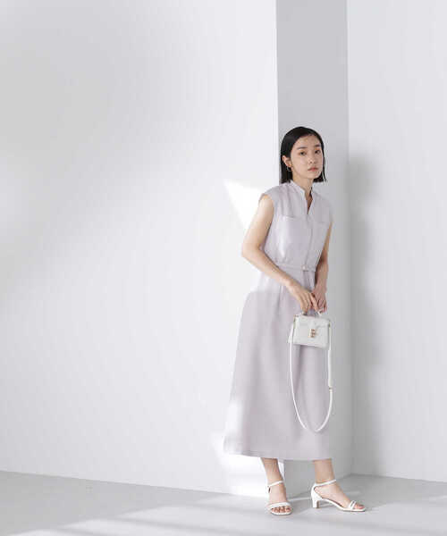 華*様 natural beauty basicブッチャーダブルポケットワンピー セール 30%OFF】ブッチャーダブルポケットワンピース(505218227