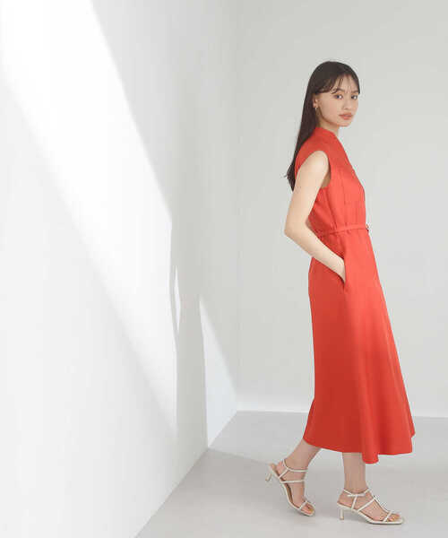 華*様 natural beauty basicブッチャーダブルポケットワンピー セール 30%OFF】ブッチャーダブルポケットワンピース(505218227
