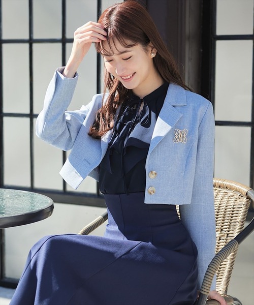 SWINGLE（スウィングル）の「ショートジャケットアンサンブル