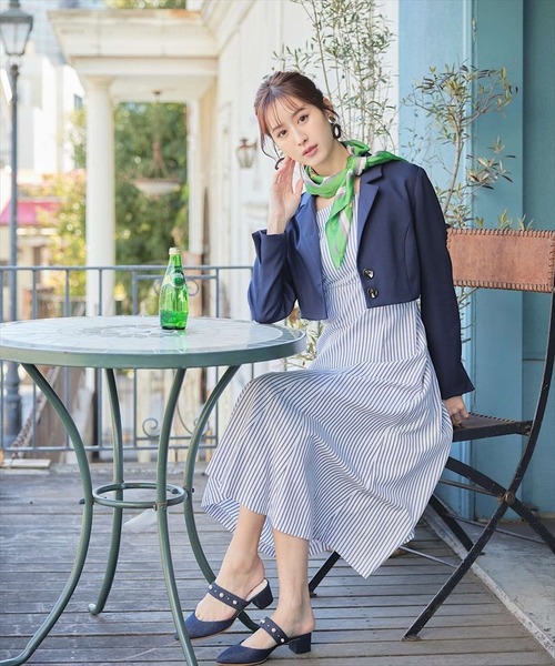 SWINGLE（スウィングル）の「ショートジャケットアンサンブル