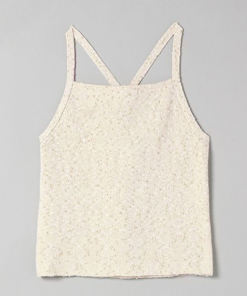 JEANASIS（ジーナシス）の「7Gノットヤーンキャミ/198076（キャミソール・レディース・マルチ/イエロー系その他/ブラウン系その他・FREE）」の16枚目の写真